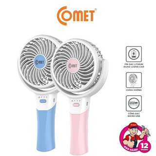 {SHOPEE VIDEO} Quạt sạc mini cầm tay Comet CFR0904 nhỏ gọn tiện lợi mang theo du lịch - TUẤN YẾN