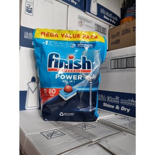 Viên Rửa Chén Bát Ly All In 1 - Hộp 80 Viên Dùng Cho Máy