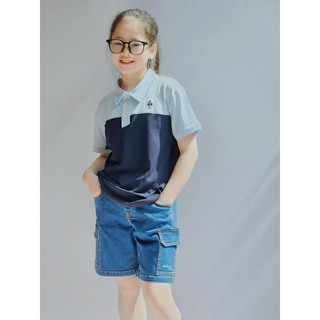 Quần short jeans túi hộp Beemon