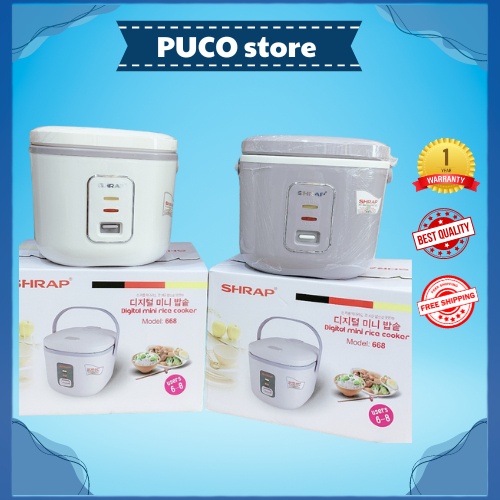 Nồi Cơm Điện 1L8 SHRAP Mẫu Mới 668 Sang Trọng Nấu Cơm Ngon - Sỉ Quạt