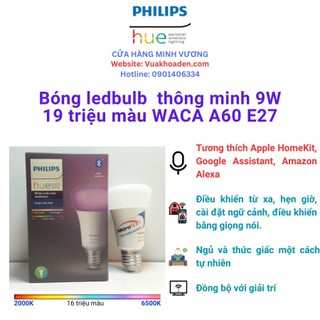 Bóng đèn thông minh Philips Hue White and Color Ambiance E27