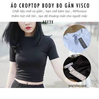 Siêu Hot Mùa hè Áo croptop Baby Tee AGE2X chính hãng Chất bohàn age2x là sản phẩm then chốt