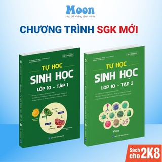 Sách tự học sinh học lớp 10 thầy Phan Khắc Nghệ moonbook