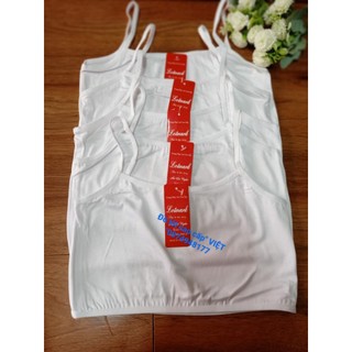 Áo hoc sinh cotton màu tráng 2 LỚP co giãn tốt, thấm hút mồ hôi ,mát lạnh
