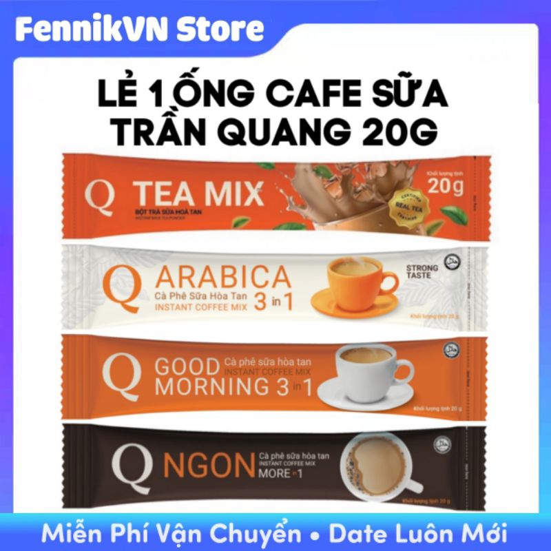 Lẻ 1 Ống Cafe Sữa Trần Quang