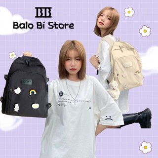 Balo trơn đi học thời trang đi chơi đi học cao cấp dễ thương ulzzang 23