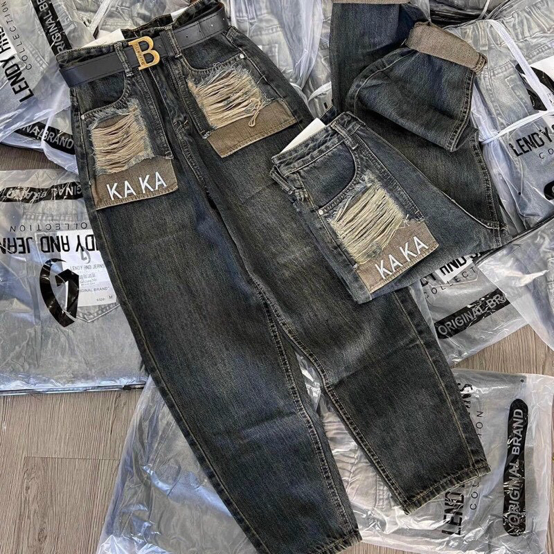 [ Rẻ vô địch ] Quần baggy jean kaka