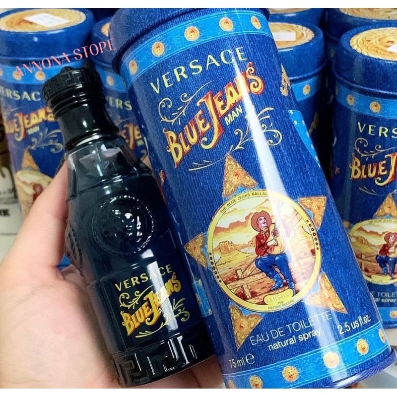 [CHÍNH HÃNG] NƯỚC HOA VERSACE BLUE JEANS EDT 75ML