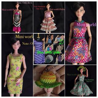 Đồ búp bê Barbie chính hãng. Mã váy Barbie D