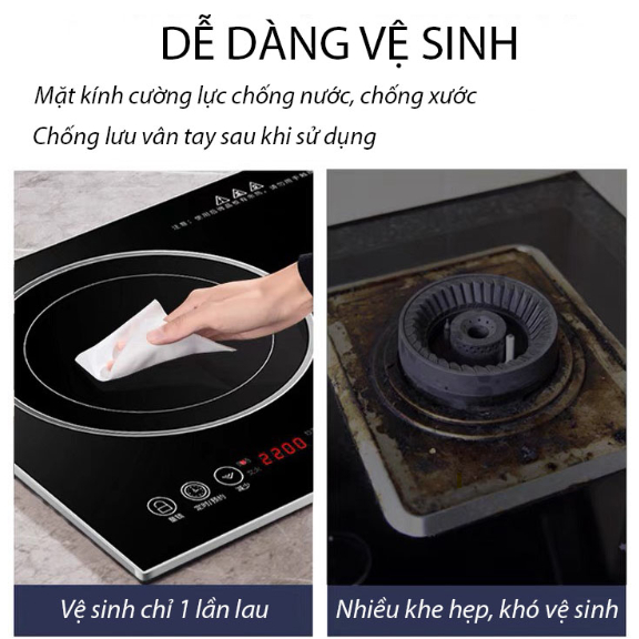 Bếp điện từ hồng ngoại đôi Kalas
