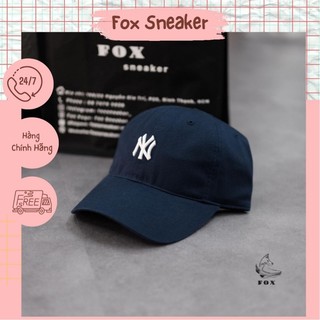 Mũ Nón Ny Navy Logo Nhỏ | Fox Sneaker