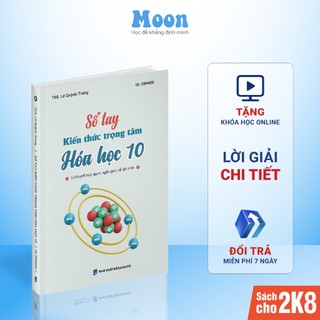Sổ tay ID kiến thức trọng tâm hoá học 10 moonbook
