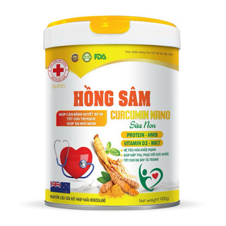 Sữa Hồng sâm curcumin nano giúp ổn định huyết áp phòng ngừa đột quỵ