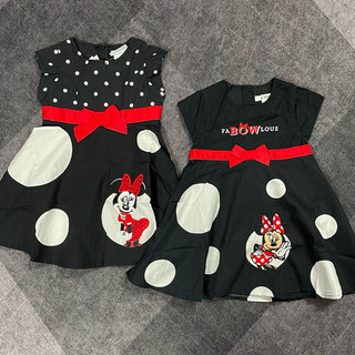 Xd- váy thô chấm bi disney size 9/12m-9/10y