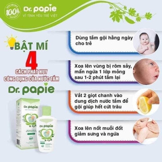 Sữa tắm thảo dược DR.PAPIE