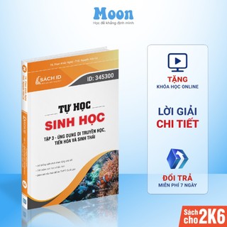 Sách ID luyện thi THPT quốc gia 2021 môn Sinh Tự học Ứng dụng Di truyền học Tiến hóa và Sinh thái (thầy Nghệ)