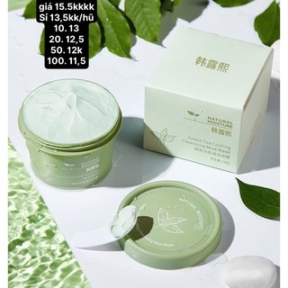 Mặt nạ bùn đất sét trà xanh