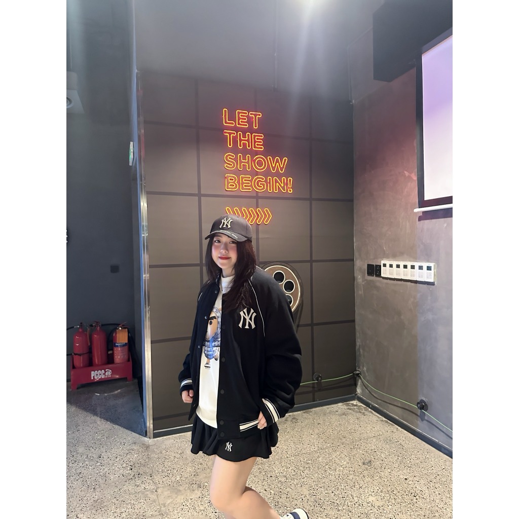 [100% AUTHENTIC - KÈM ẢNH THẬT] Áo Bomber MLB Jersey Cultive Varsity Jacket NEW YORK YANKEES