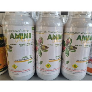 Amino Pháp-xanh lá,dày lá,mập bông,lớn trái,hạn chế rụng bông và trái non,
