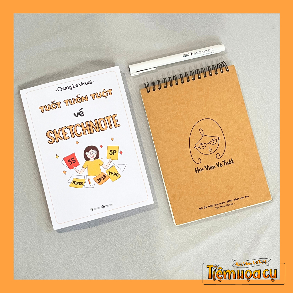 Bộ Toolkit Thực Hành Sketchnote Cơ Bản