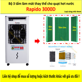 Tấm làm mát cho quạt hơi nước rapido 3000m - rapido 3000d