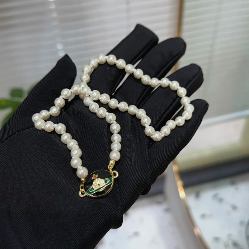 Vòng cổ - chocker hạt trai