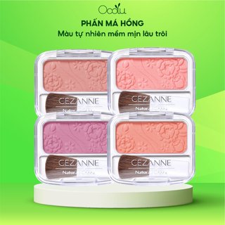 Phấn má hồng cezanne natural cheek n nhật bản màu tự nhiên mềm mịn lâu trôi 4g