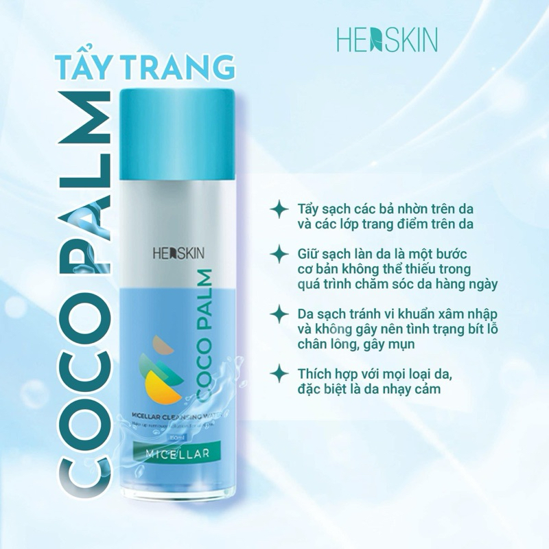 ( Tặng 1 Nạ Cừu ) TẨY TRANG HERSKIN PRINCESS WHITE
