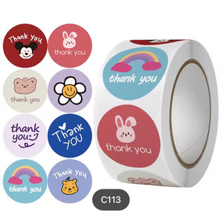 Set sticker thank you - combo 20 miếng