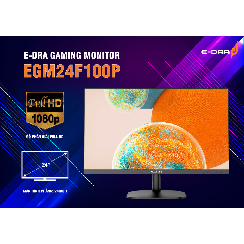 [Mã SPHACL9 giảm 7% đơn 500K] Màn hình Gaming E-DRA EGM24F100 inch IPS FullHD 100hz - Bảo hành 2 năm | BigBuy360 - bigbuy360.vn