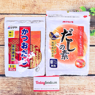 Hạt nêm dashi cá ngừ nhật bản cho bé gói 70g | gói 160g