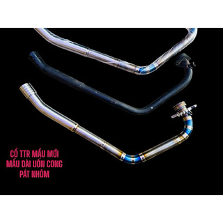 Cổ titan Suzuki Satria Raider Fi uốn CNC 27 ra 32mm [ Tặng adapter CNC 150k] Mẩu mới dài