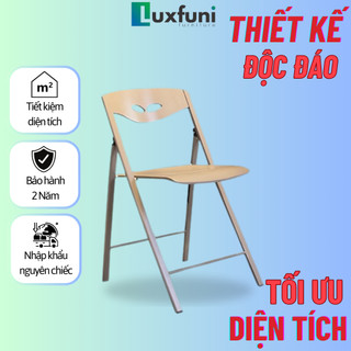 Ghế ăn siêu gấp gọn nhập khẩu nguyên chiếc lux415p - luxfuni