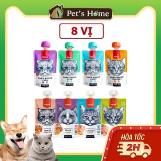 Súp thưởng cho mèo Wanpy nắp vặn 90g