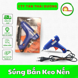 Súng bắn keo, súng bắn keo nến to 60W, máy bắn keo nến nhỏ 20W_gọn nhẹ_tiện dụng