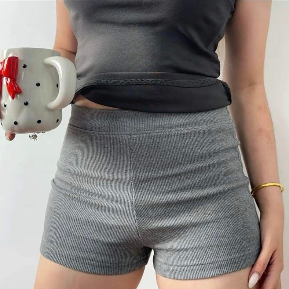 Quần biker nữ chất tăm siêu co dãn thoải mái hàng đủ size | BigBuy360 - bigbuy360.vn