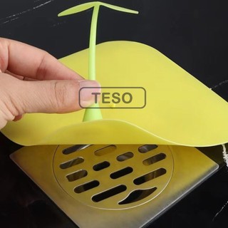 Miếng nắp đậy cống thoát nước silicon hình cây nấm 15x15cm - nắp đậy cống thoát nước chống mùi hôi - tesovn