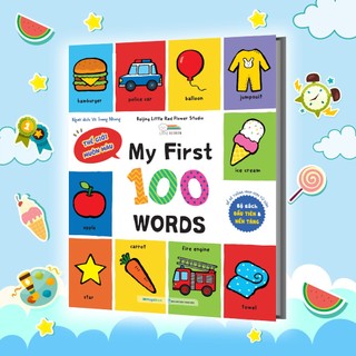Sách my first 100 words - sách từ vựng đầu đời cho bé - mgb