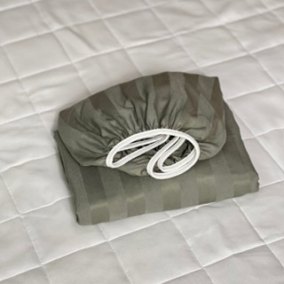 Ga giường kẻ sọc 3F lidaco chưa kèm vỏ gối chuyên dùng khách sạn