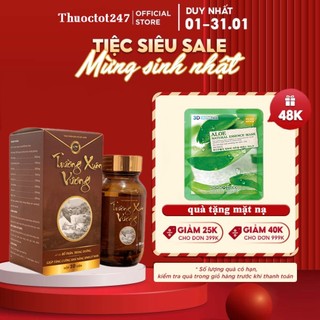 Trường Xuân Vương hỗ trợ sức khoẻ nam, bổ thận, lọ 30 viên