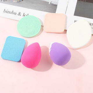 Combo 6 bông phấn trang điểm makeup [bông phấn keli]