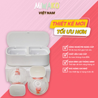 Combo Bộ 2 Máy Hút Sữa Imani I2 Plus + 1 Dock Sạc Đi Kèm - Miwako Việt Nam