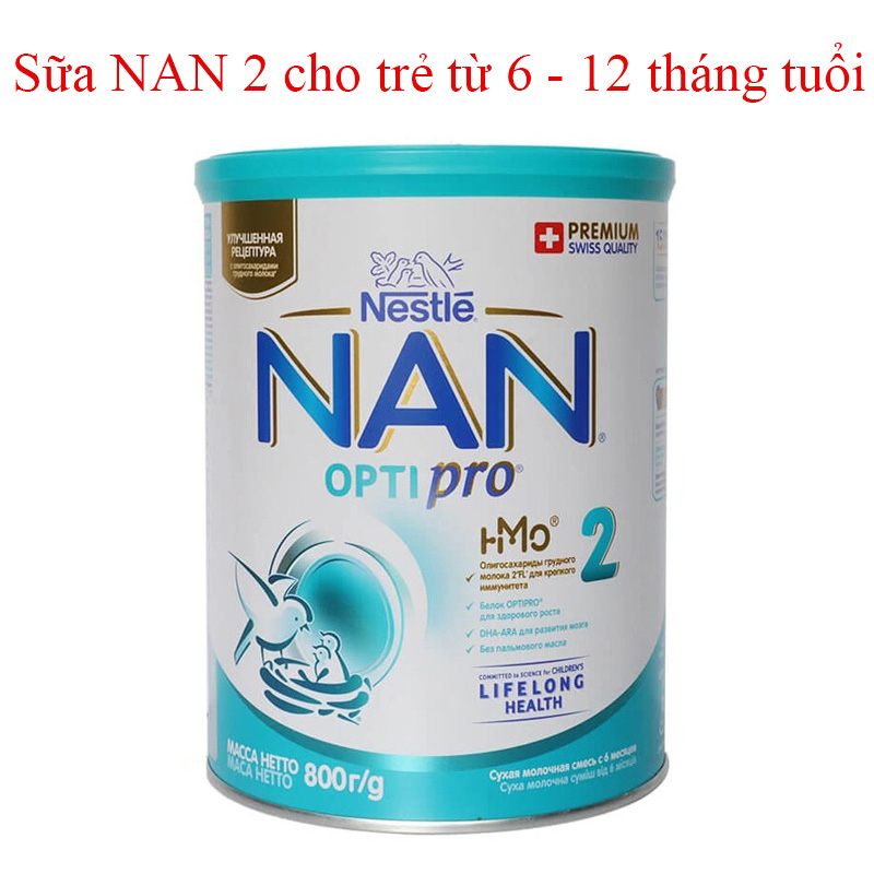 SỮA NAN NGA 800gr SỐ 2