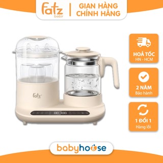 Máy đa năng điện tử Fatz Baby Multimax 11 Tiệt trùng Sấy khô Hâm sữa Hấp Hầm cháo chậm Đun Hâm nước FB9502KB
