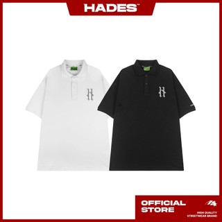 Áo polo tay lỡ unisex counterpart thun cá sấu - hades brand chính hãng