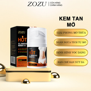 Kem tan mỡ bụng ZOZU kem giảm cân body định hình đường cong kem tan mỡ toàn thâm giảm mỡ bụng đùi bắp tay giảm rạn nứt