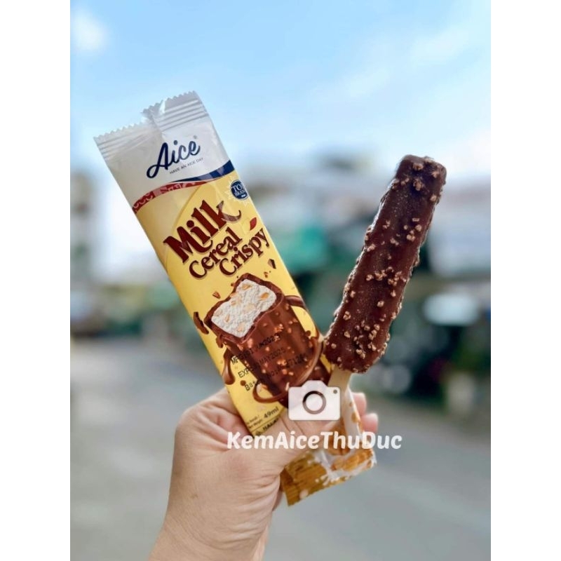 Kem Aice yến mạch socola giòn