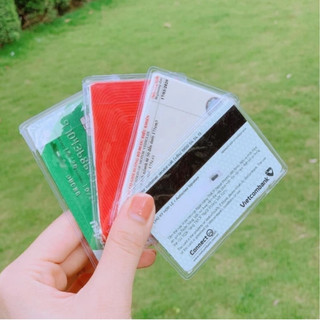 Túi có nắp đựng cccd, bằng lái xe, thẻ nhân viên, thẻ atm chống nước