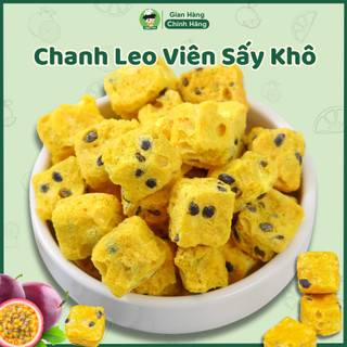 ✅ Chanh Leo Nén Viên Sấy Thăng Hoa Túi 200g, Viên Chanh Dây Sấy Lạnh Giải Khát, Thanh Nhiệt, Trà Detox