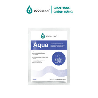 Men vi sinh thủy sản - Xử Lý Nước Ao Nuôi Thủy Sản Aqua x KPT CHEM - 100g